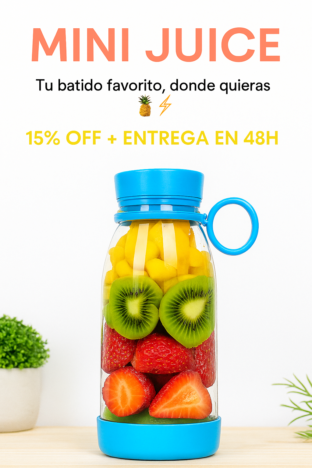 Portátil Mini Licuadora